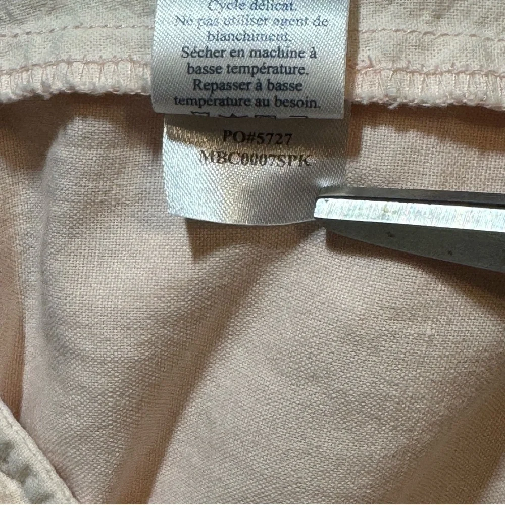 Faherty Malibu Short Mens 33 Summer Pink Linen Cotton Golf Casual